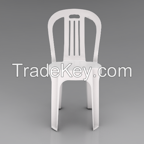 High-load plastic chair with bright colors, light weight suit even indoor or door F168 Large 4- Bar Chair