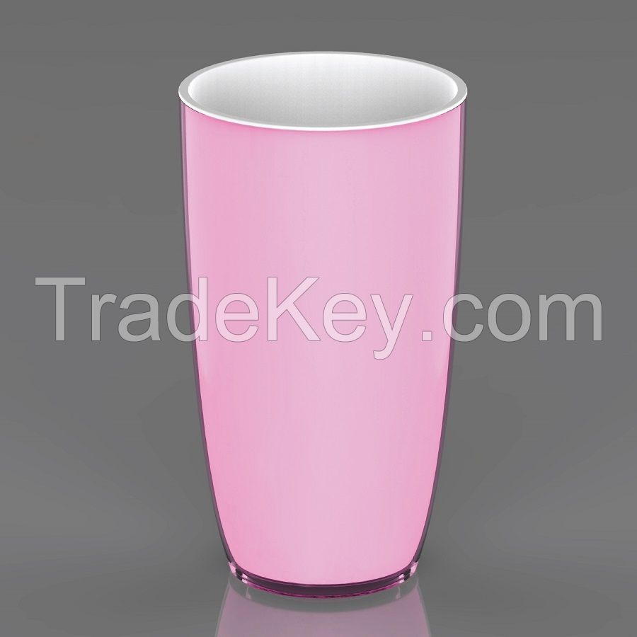 Hot product: Rainbow cup 100% BPA free, safe for health, bright color L1637-Pink