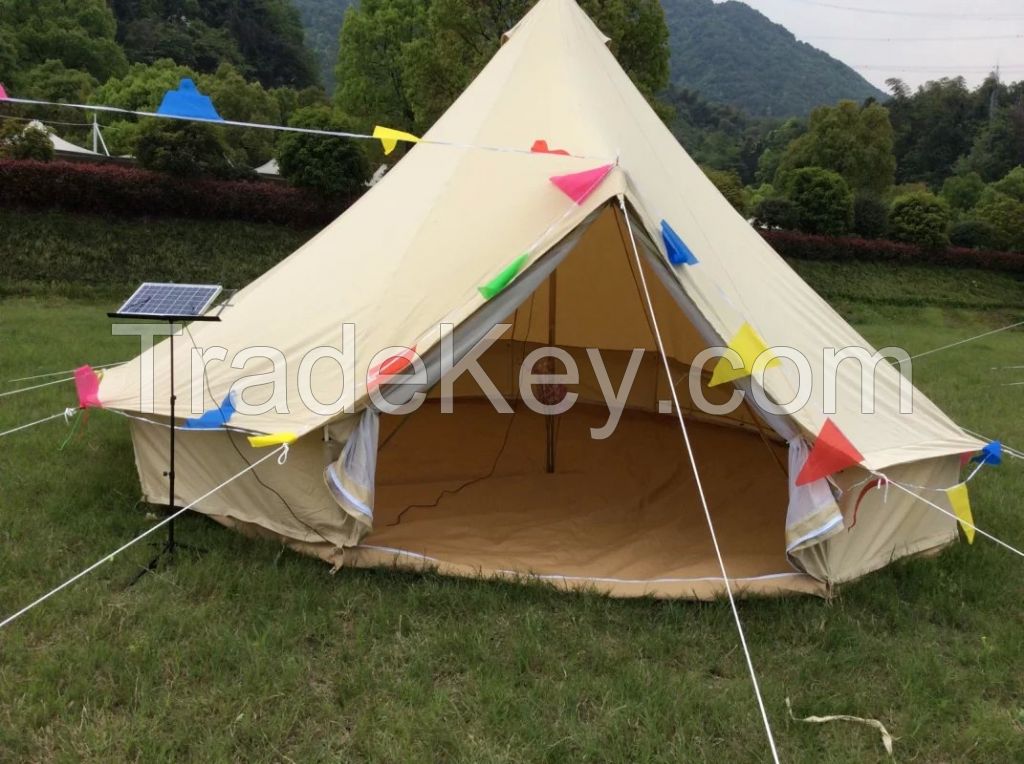 3m canvas bell tent for sale with ground zipper