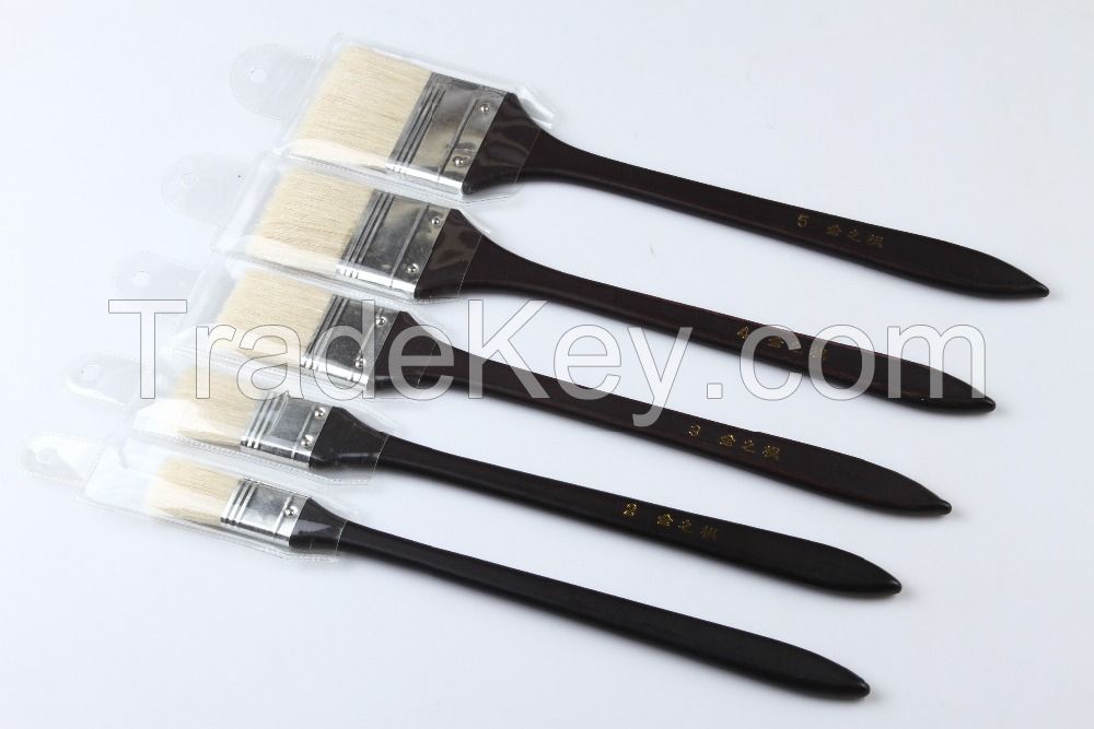 Wholesale bristle oil paint brushes for clleaning