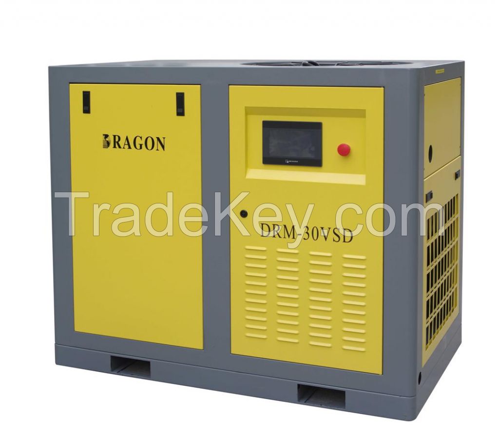 frequency conversion Dragon screw air compressor