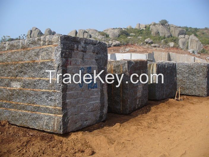 GREY GRANITE BLOCKS