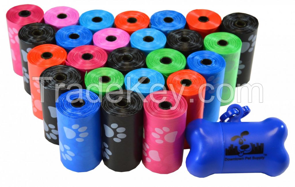 Dog Pet Waste Bags + FREE Dispenser