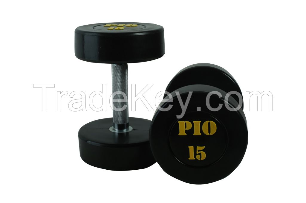 Urethane Coaed Dumbbell, CPU Dumbbell, rubber dumbbell