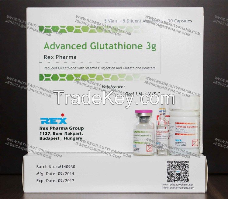 Skin Whitening Injectable Glutathione IV without side effects