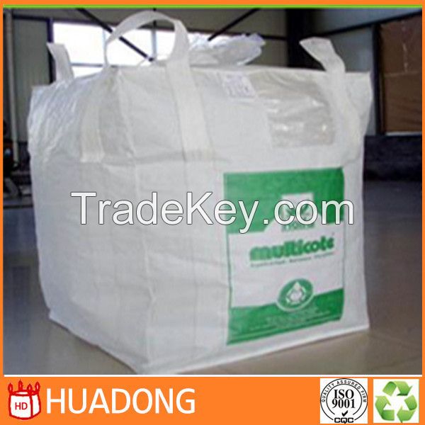 23 Years Factory Wholesale bulk bag PP big bag/FIBC bag/ super sack 1 ton/ top open, bottom discharg 100% new virgin PP resin