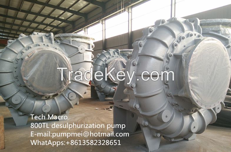 Wet flue gas desulphurization Centrifugal slurry pump