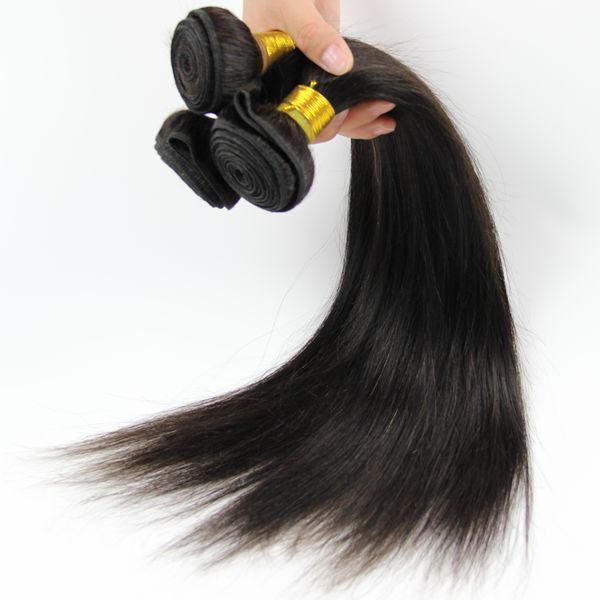 Natrual Black Brazilian Straight Human Hair