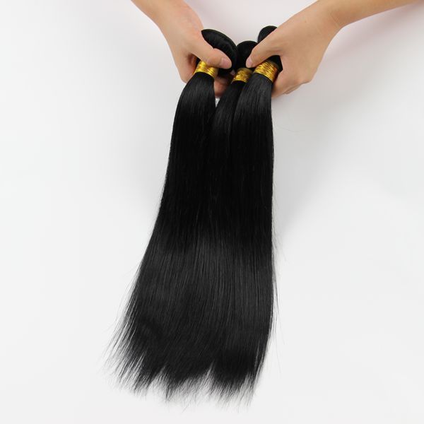 Natrual Black Brazilian Straight Human Hair