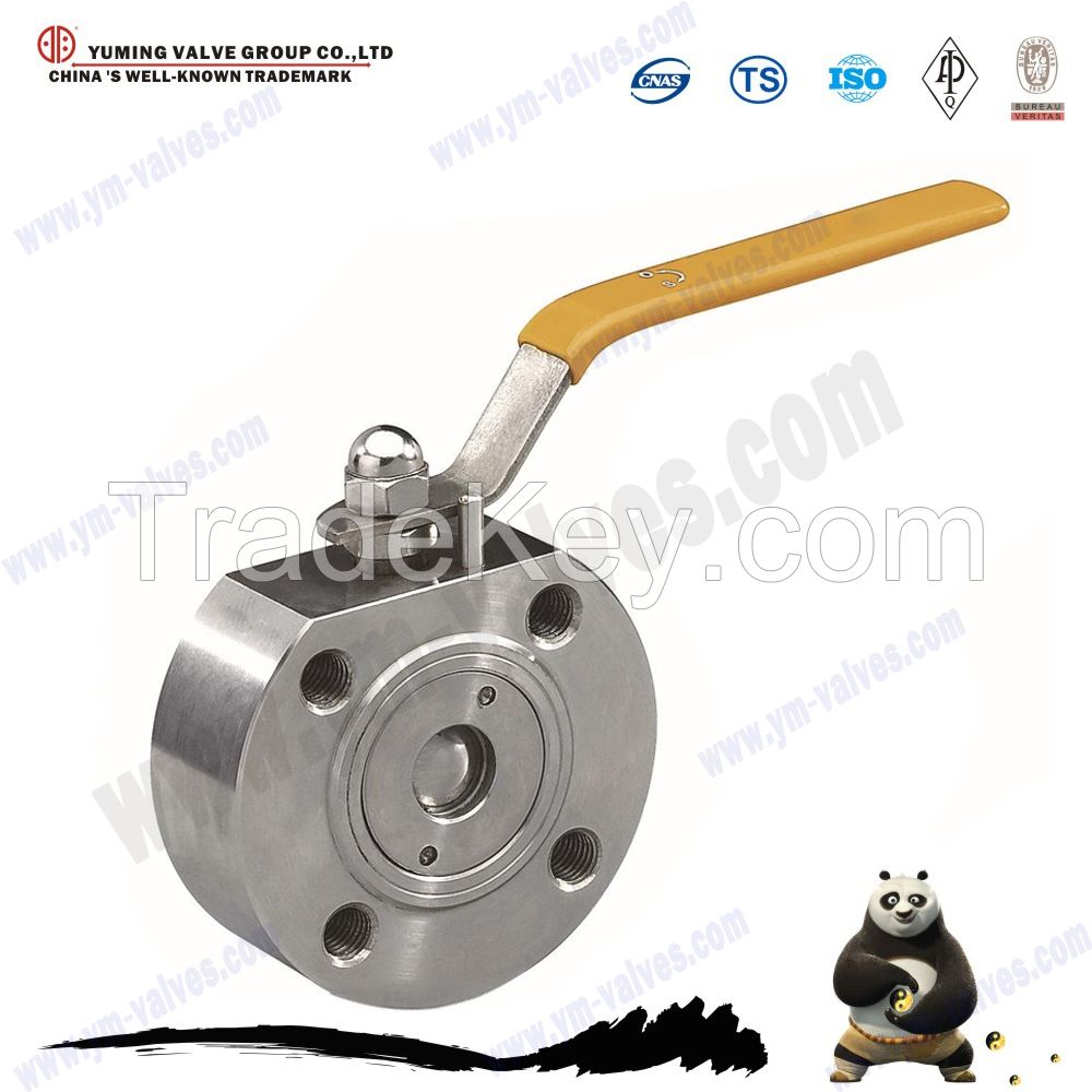 wafer stainless steel cf8 ball valve