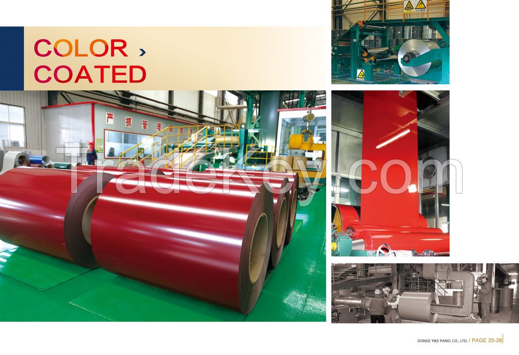 color coated galvanized steel coil