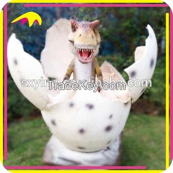 KANO6185 Amusement Park Artificial Baby Dinosaur Eggs For Photograph