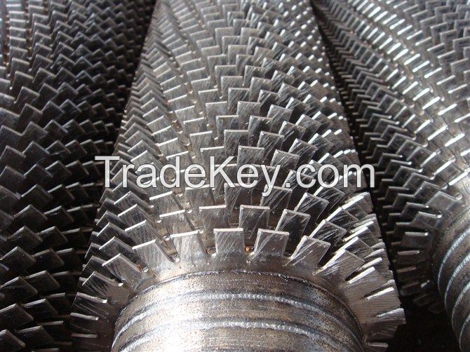 High frequency welding spiral fin tube