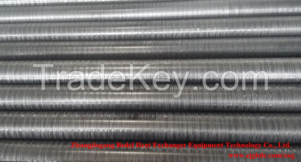 Aluminum finned tube (steel-aluminum composite