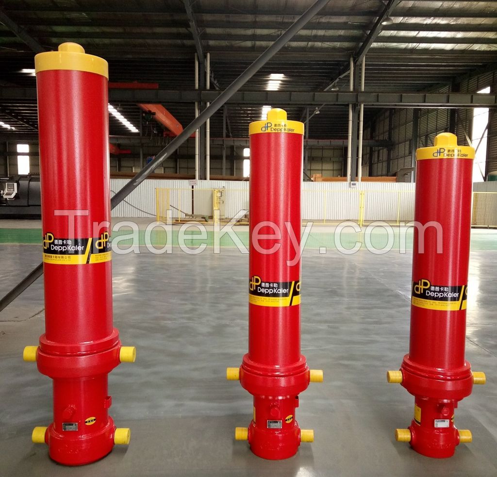 Germany Deppkaler, high quality telescopic cylinders, truck parts, imported raw material