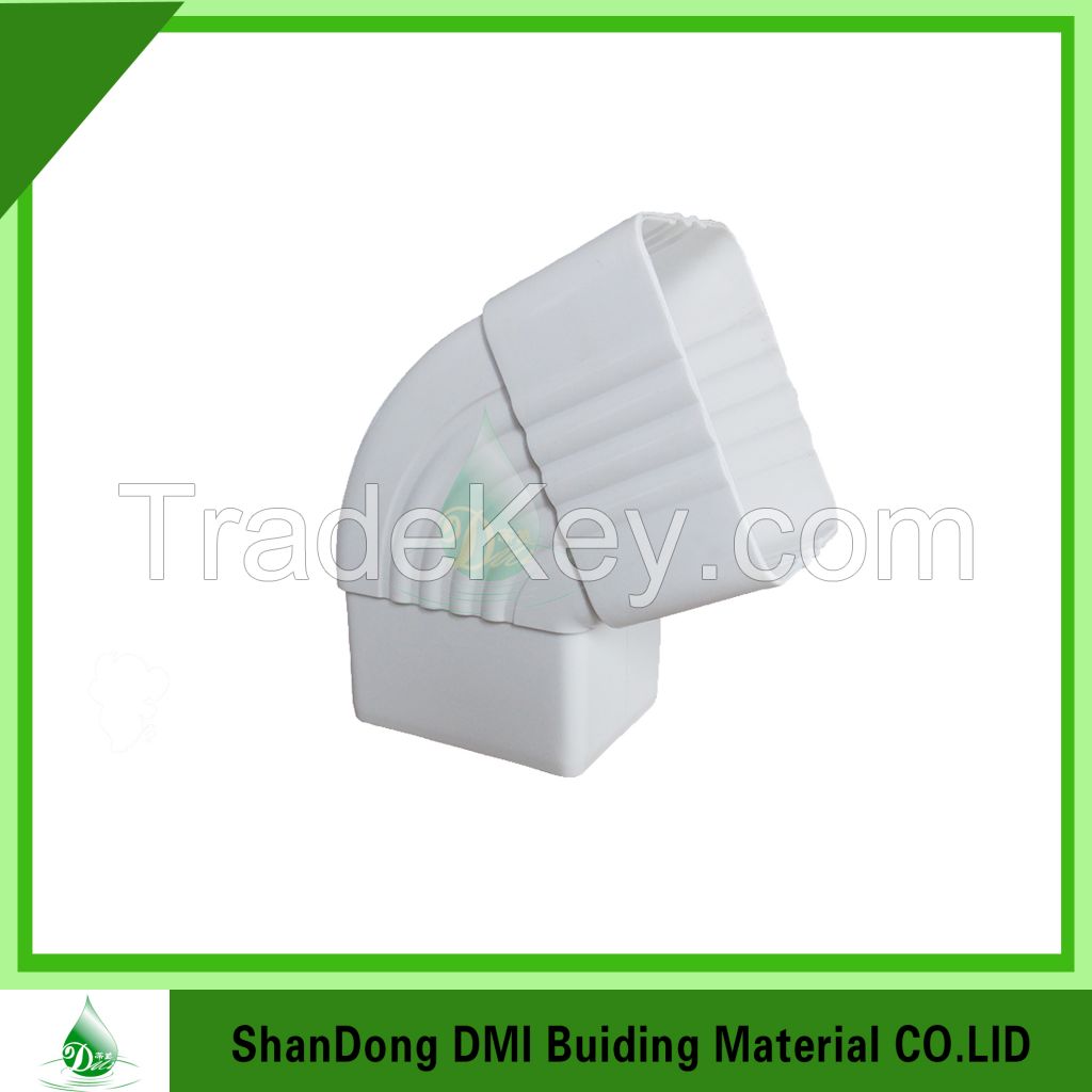 5.2 inch high quality pvc rain gutter system