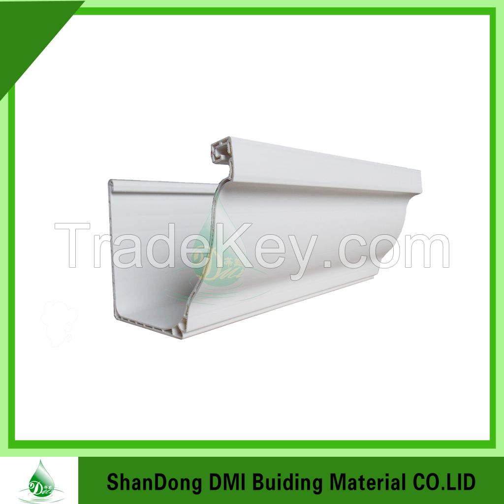 China Factory sale pvc rain gutter with Soncap certification