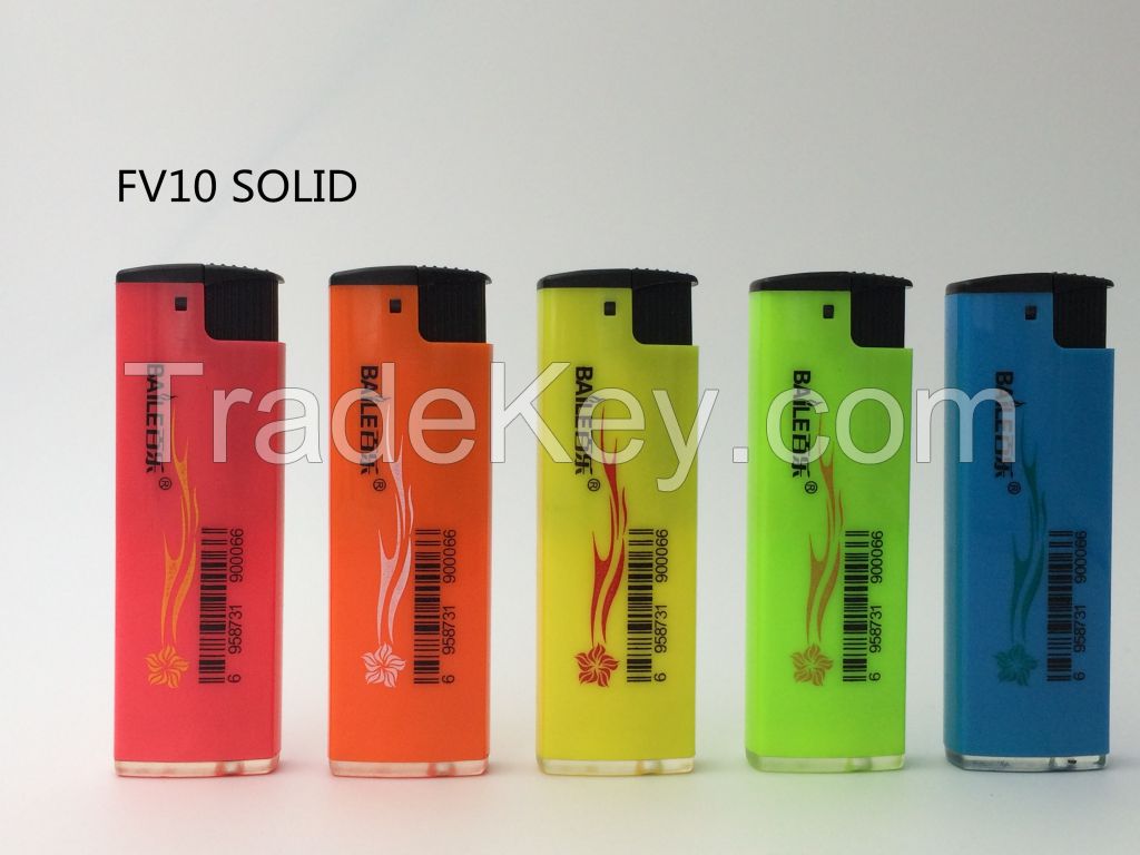 Transparent Slim Electronic Lighter