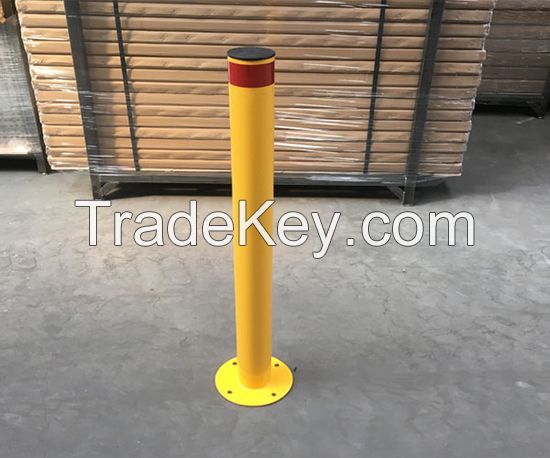 Fixed Bollard with Plastic Cap