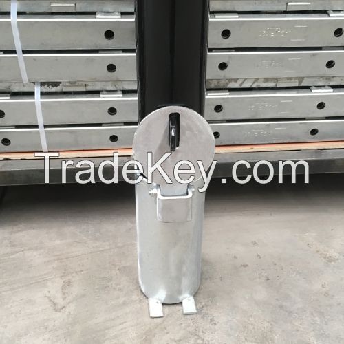 Removable Bollard RB11 Black