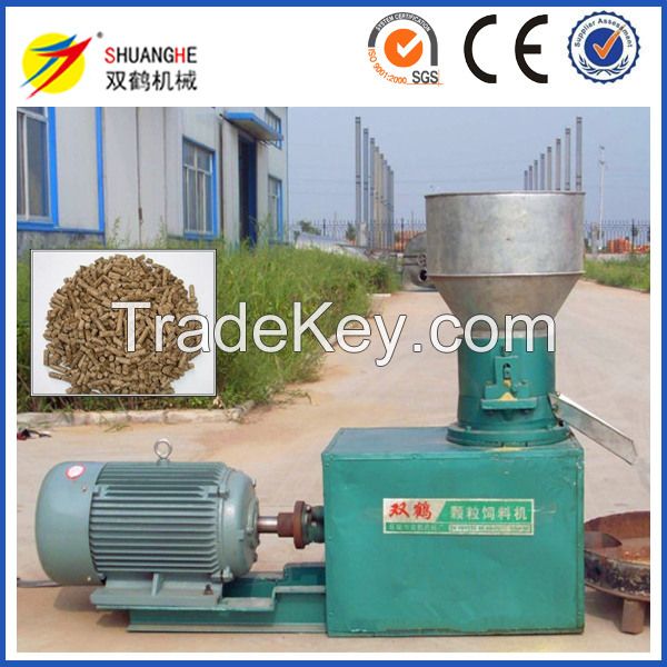 Flat die ring die animal feed pellet making machine