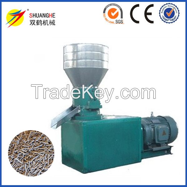 Flat die ring die animal feed pellet making machine