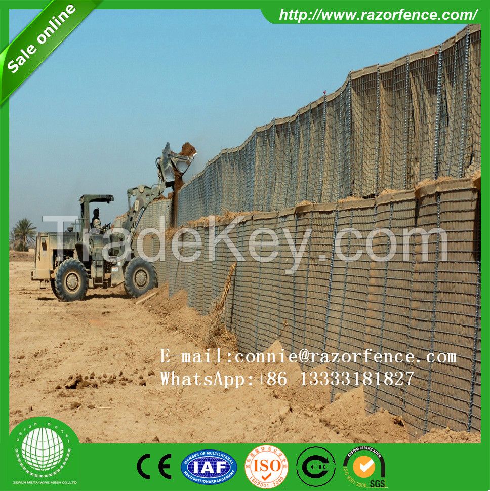 Hot sale hesco barrier for system with a defensive barriers