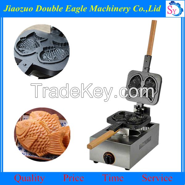 Fish Shape Taiyaki Making Machine/Small fish cake machine