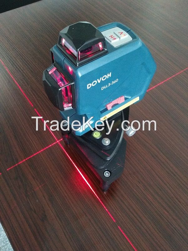 DOVOH 12Lines 3D laser leveling DLL3-360 CLASSIC  Red Beam 20mw