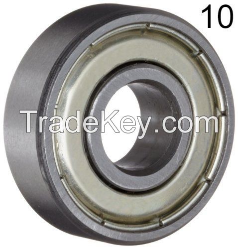 608ZZ 8x22x7 Shielded Greased Miniature Ball Bearings 