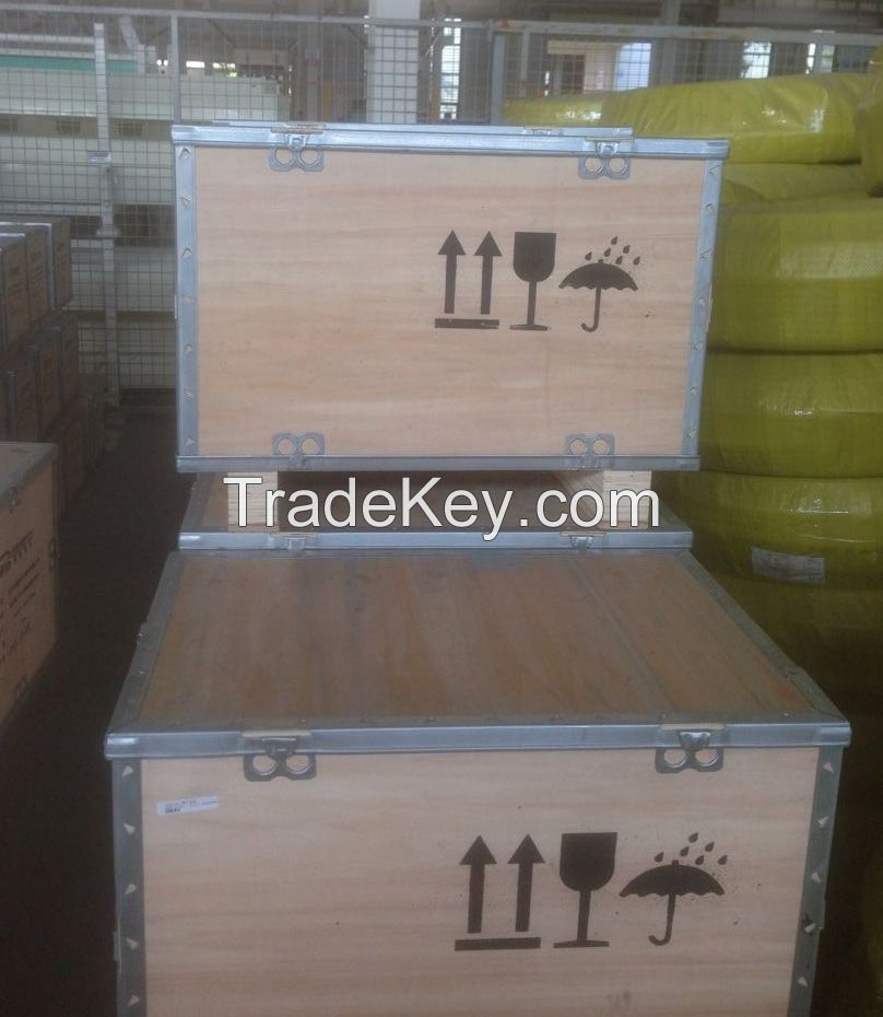 wood packaging export transport packaging foldable plywood packing box wooden crates ISPM15