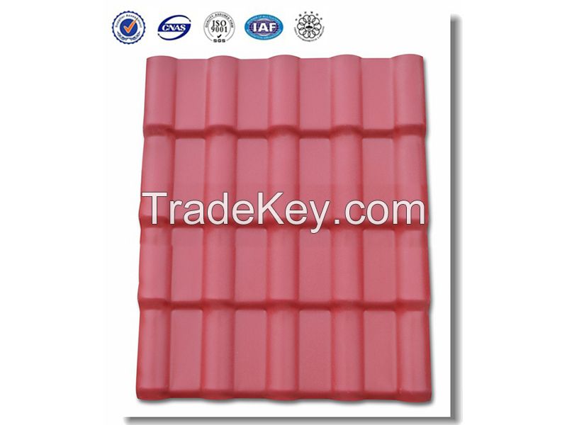 PVC Roof TIle Resin 800 For Buildings