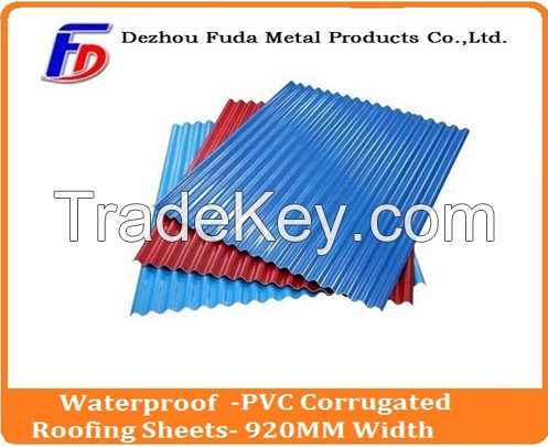 Waterproof Warehouse PVC Roof Tiles