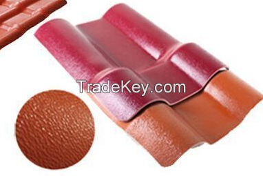 Free samples Synthetic Resin roofing Tiles