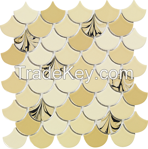 Porcelain mosaic tile