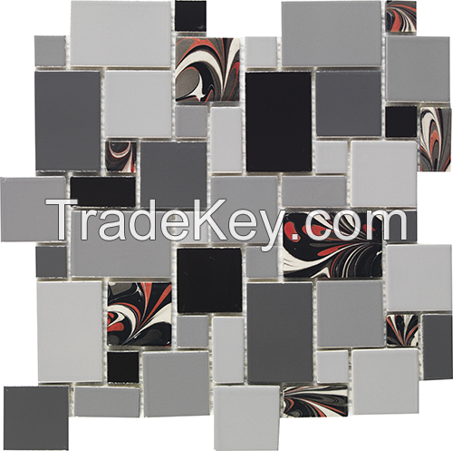 Porcelain mosaic tile