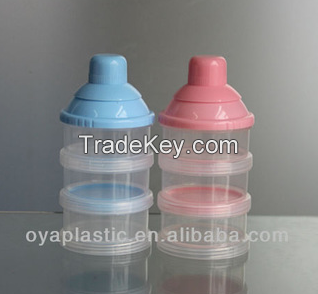 Baby milk powder dispenser container