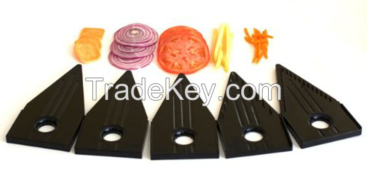 Magic Chopper Manual Food Chopper Mandoline Vegetable Slicer Staniless