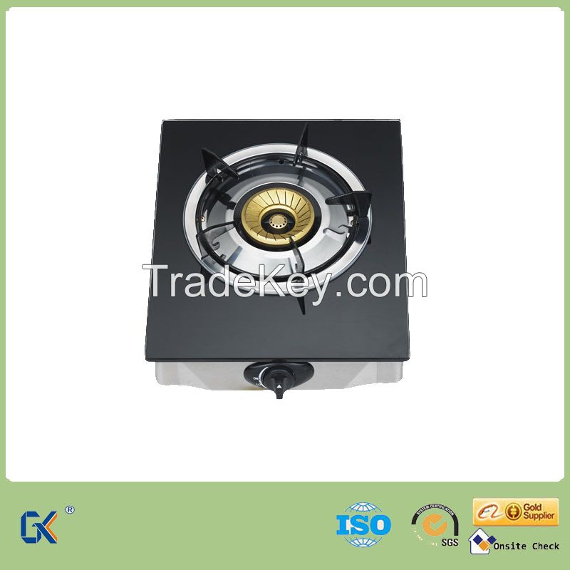 Single burner glass gas stove（GK-TGSB02)