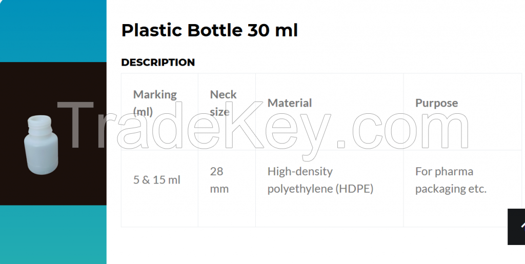 90 ml / 30 ml bottle