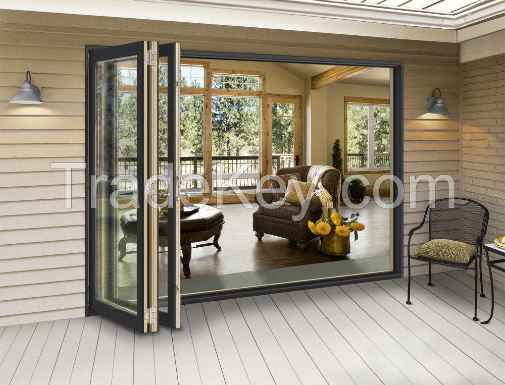 aluminum folding door