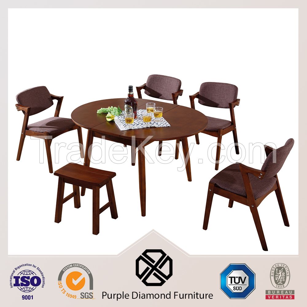 Dining Room solid wood Z shape side dining chair