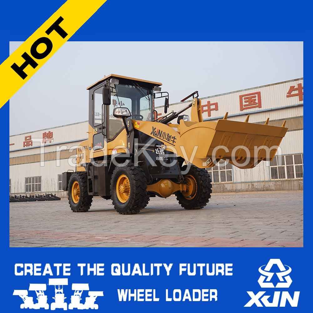 Small construction machine 1 ton 0.4CBM ZL10 mini wheel loader with CE