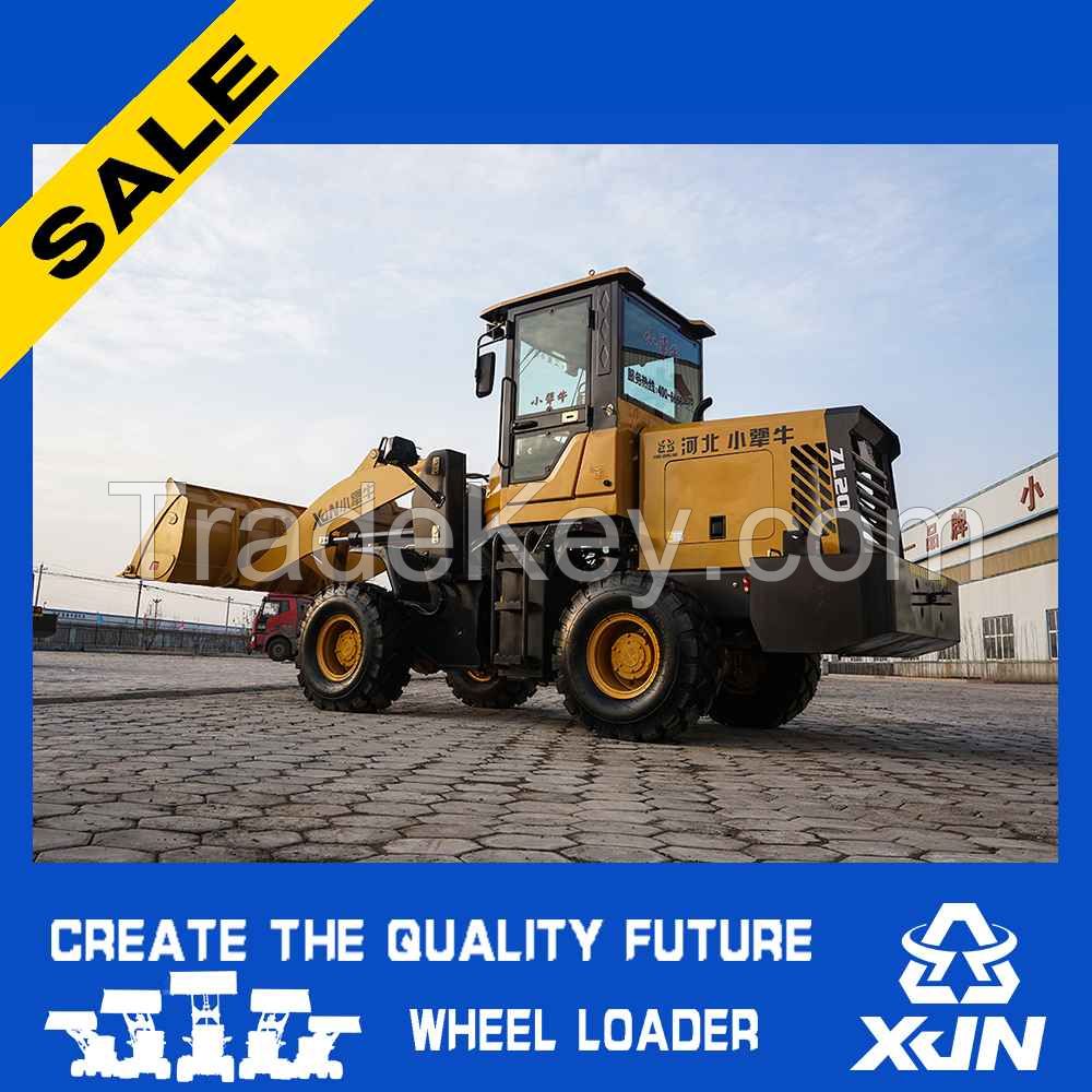 Small construction machine 1.6 ton 0.8CBM ZL20 mini wheel loader with CE