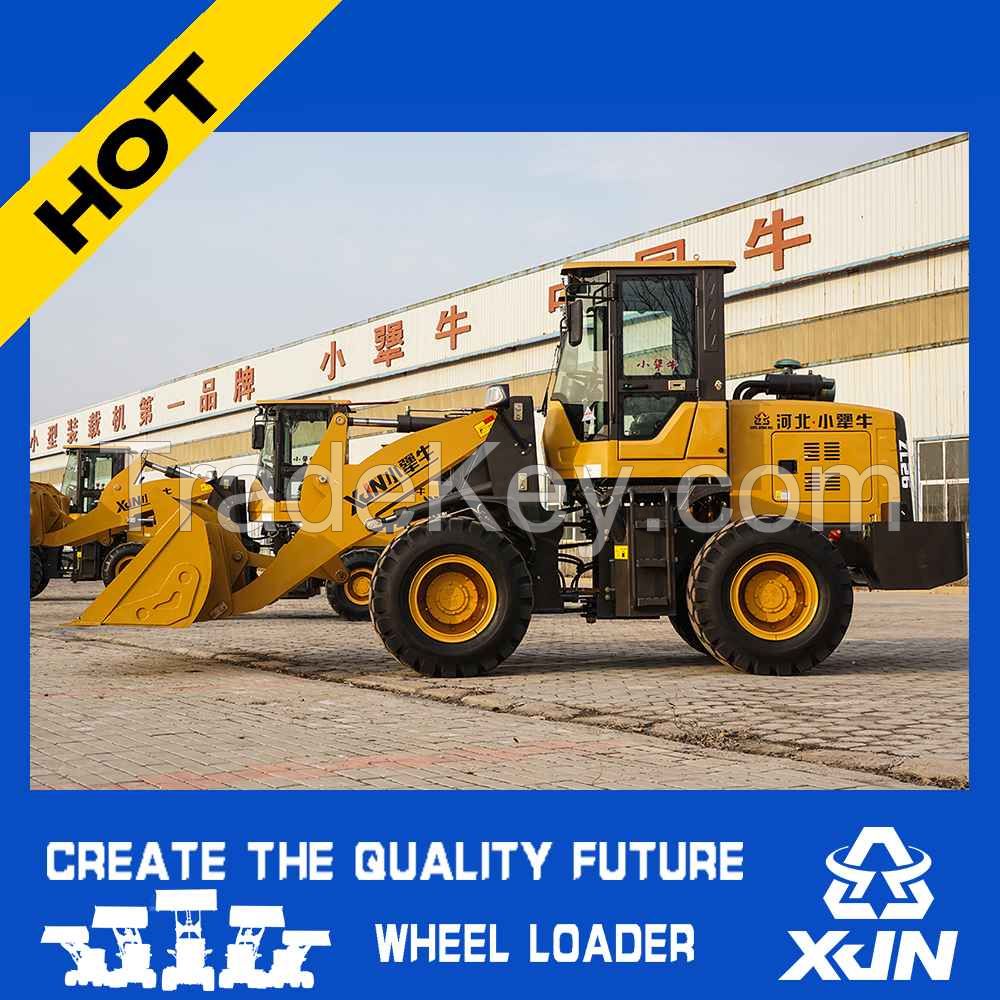 small construction machine ZL26 1.6 tons mini wheel loader with CE