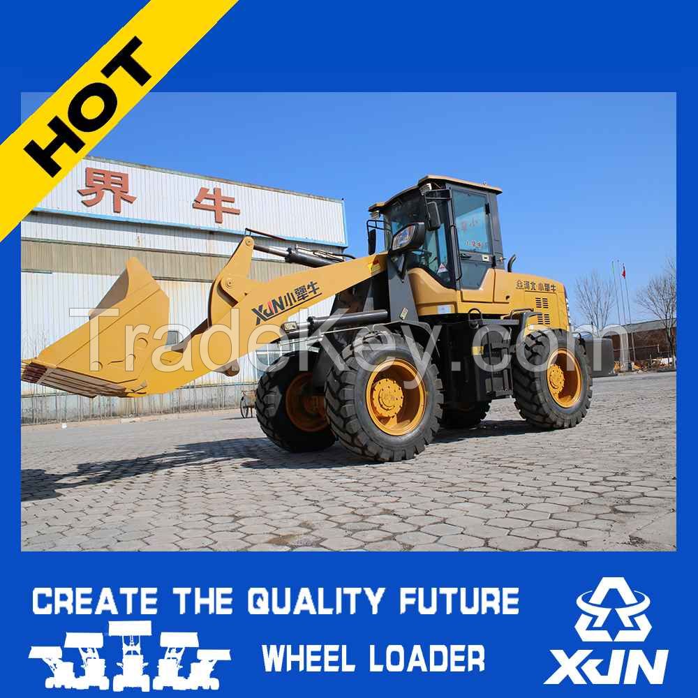 1cbm 2tons bucket capacity ZL33 Hydraulic joystick control China Mini Wheel Loader