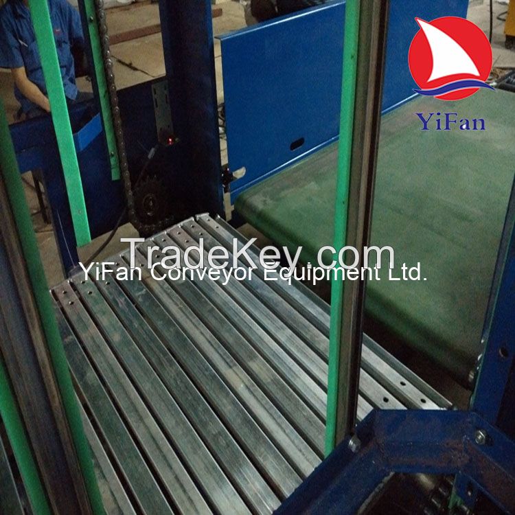 Vertical Lift Conveyor for elevate packages between floors