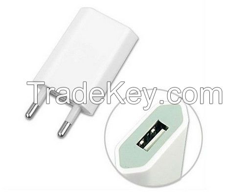 Wall charger for multi mobile phone 5V 1A dc output usb travel charger