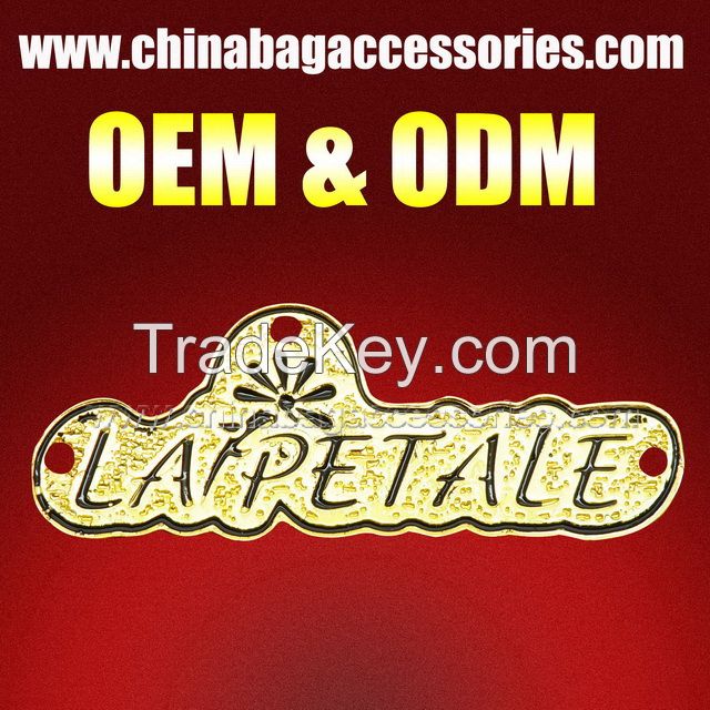 High quality cheap custom saudi arabia metal abaya logo for selling