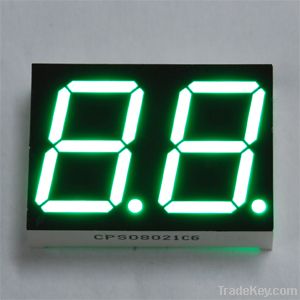 LED Seven Segment Display, Dual Digit, 0.80